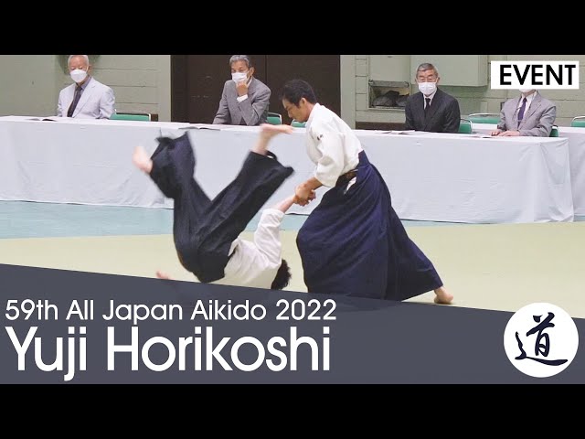 Yuji Horikoshi Shihan - 59th All Japan Aikido Demonstration (2022) [60fps]
