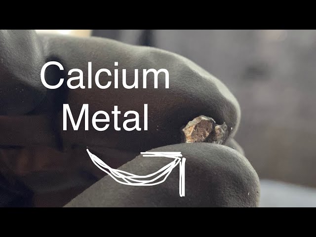 Calcium Metal From Bones