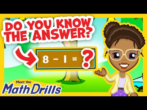 Meet the Math Drills™ Subtraction