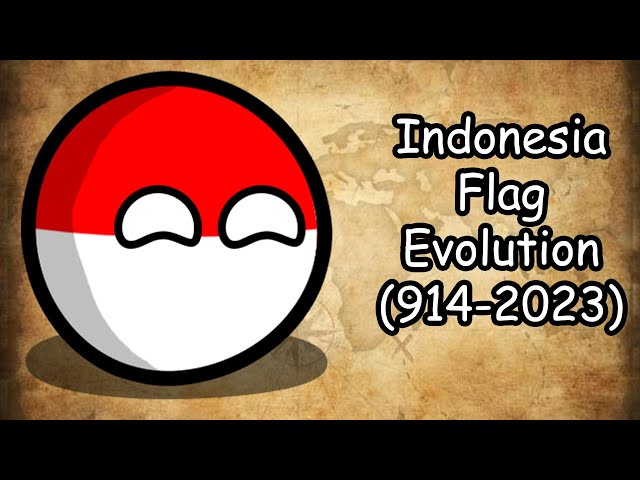 Indonesia Flag Evolution