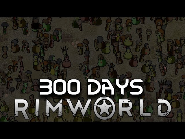 I Spent 300 Days in Rimworld Zombieland
