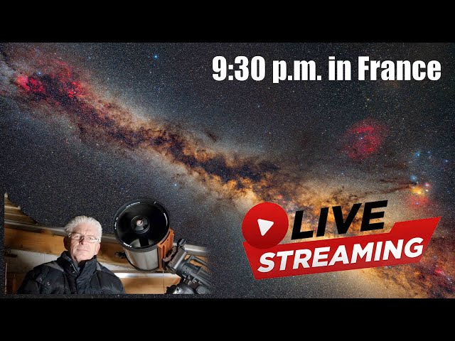 Watch Live (Sept 7, 2023) by Telescope & SIOnyx