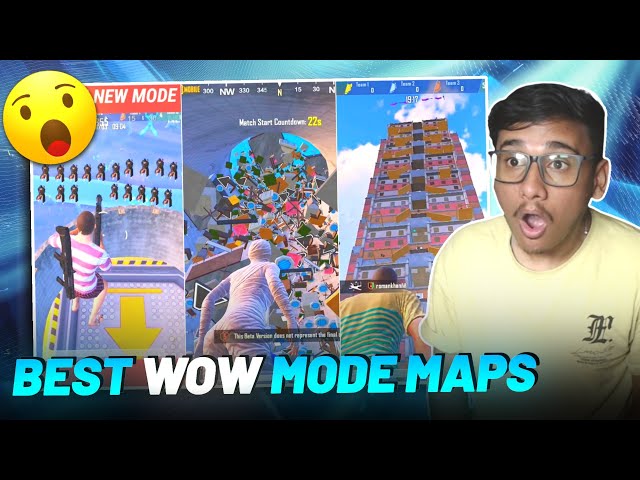😱 BGMI 3.1 NEW UPDATE WOW MODE IS HERE | BEST WOW MODE MAPS | FUNNY WOW MODE IN BGMI - LION x YT