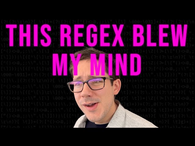 this regex identifies prime numbers (reaction)