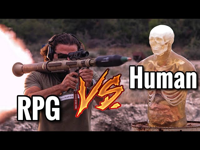 Testing the RPG-7 On a Human Body