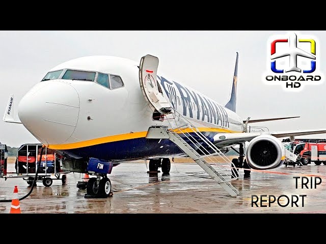 TRIP REPORT | Ryanair | Boeing 737 Sky Interior | Warsaw - Madrid
