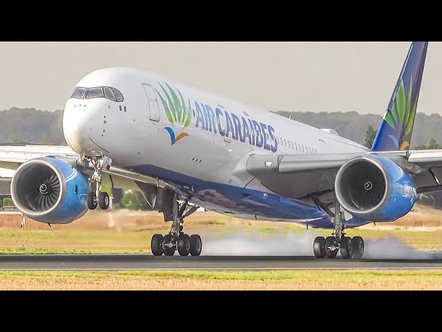 60 SMOOTH LANDINGS in 30 MINUTES | Morning Rush | Paris Orly Airport Plane Spotting [ORY/LFPO]