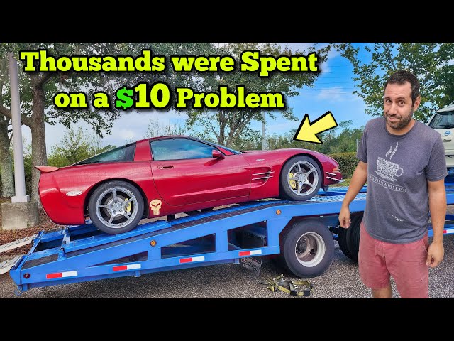 My Friend Spent $2k trying to get his Project Corvette to Run. I Fixed it for $10 in 5 Minutes!