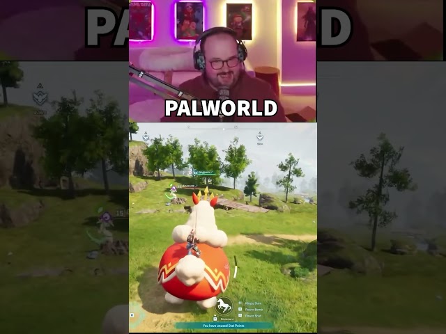 Biggest, Cutest, Floof Mount in Palworld! #gaming #twitch #dansgaming #palworld