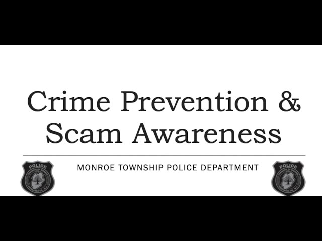 MTPD Crime Prevention & Scam Awareness Presentation | February 22, 2024