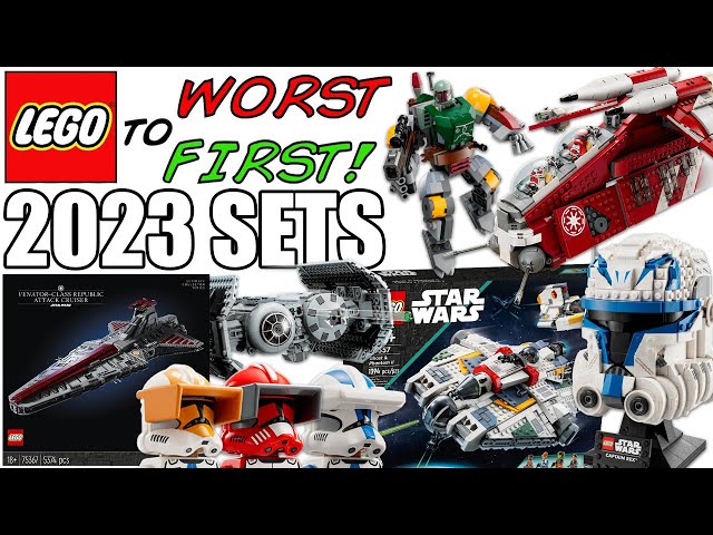 LEGO Worst to First! | ALL LEGO Star Wars 2023 Sets!