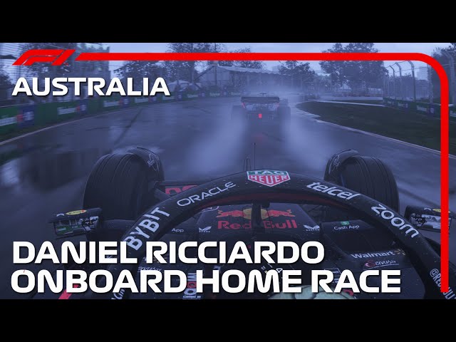 F1 2023 - Daniel Ricciardo Onboard Home Race at Melbourne - Australian GP ( F1 22 Gameplay )