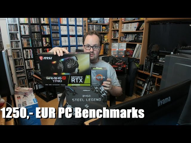 Der 1250,- EUR Gaming PC (Dez.19) im Benchmarktest