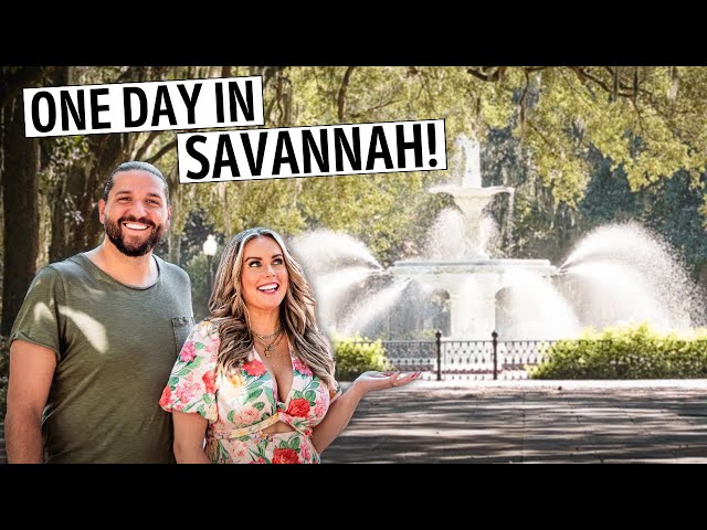 How to Spend One Day in Savannah, Georgia - Travel Vlog | Best Things to Do, See, & Eat!