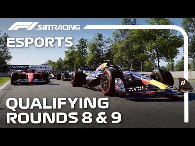 LIVE Qualifying I F1 Sim Racing World Championship 2023/2024 I Round 8 & 9 I Mexico City & São Paulo
