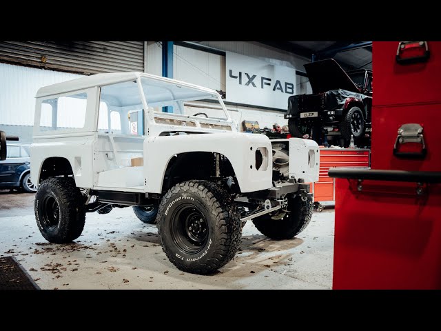 USA 300TDI Defender Build, Fresh Paint & Cummins 12v Defender -  Land Rover Workshop | MAHKER EP055