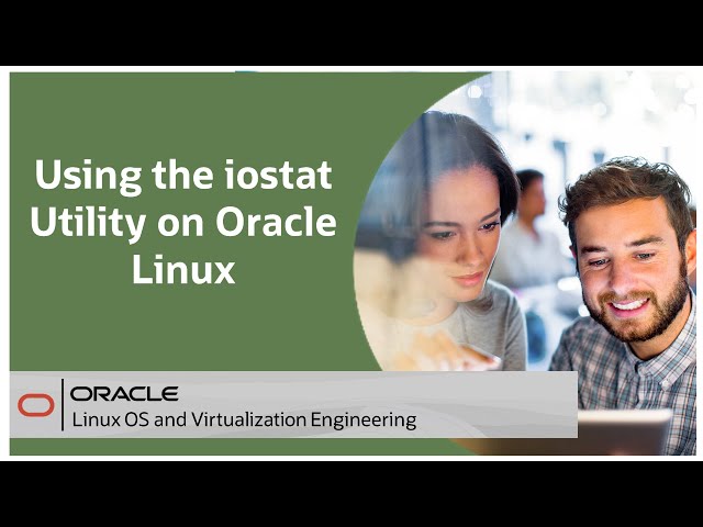 Using the iostat Utility on Oracle Linux
