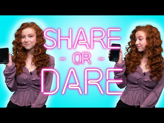 Francesca Capaldi Shares What’s In Her Phone | SHARE OR DARE