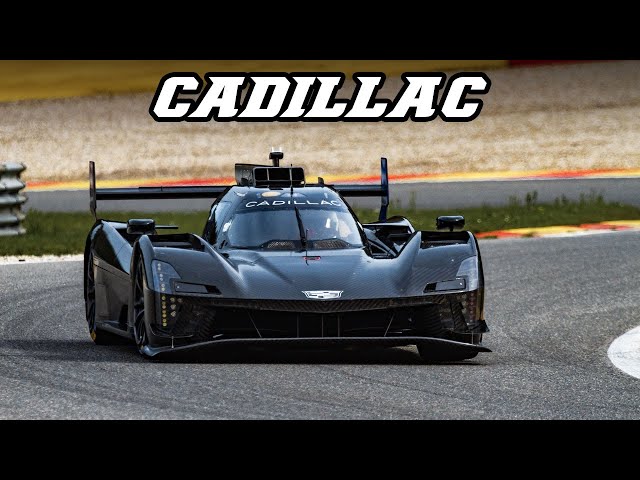 Cadillac V-series.R | NA V8 roaring around Spa 2024