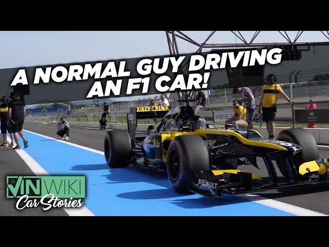 Can a regular person drive a real F1 car?