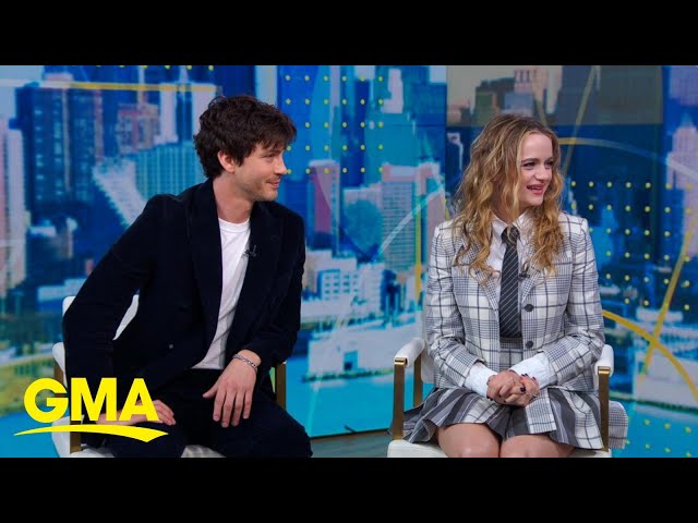 Joey King and Logan Lerman talk 'We Were the Lucky Ones'