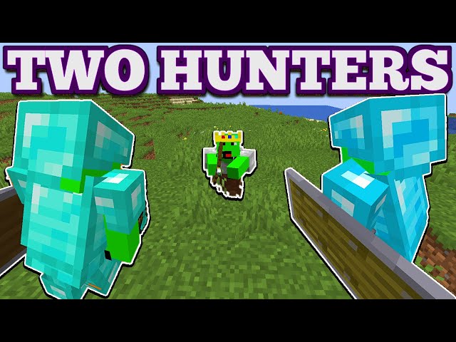 Minecraft PvPer vs 2 hunters