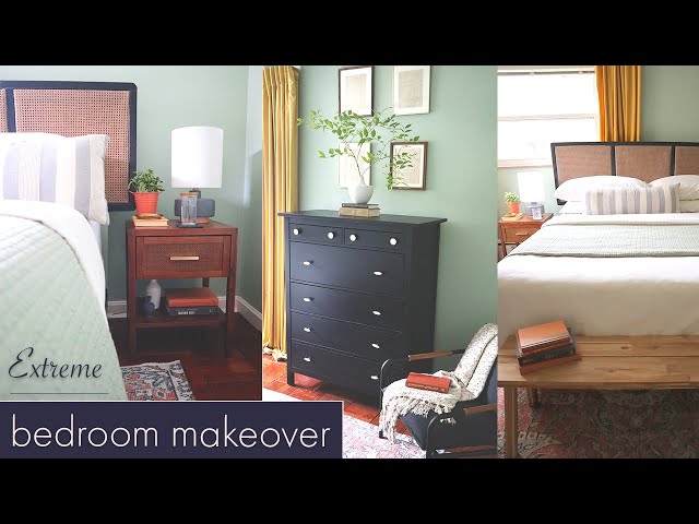 BOHO BEDROOM MAKEOVER DIY | DIY Cane Headboard