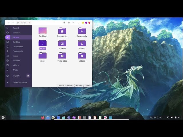 Customize GNOME Desktop(ubuntu 20.04 + kimi themes + tela icons)
