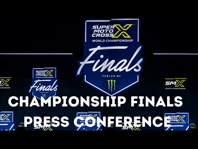 SuperMotocross World Championship Finals Post Race Press Conference