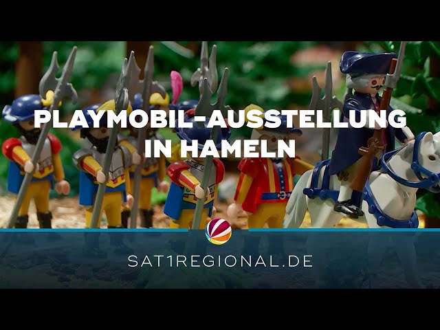 Stadtgeschichte mit Playmobil: Neue Ausstellung im Museum Hameln