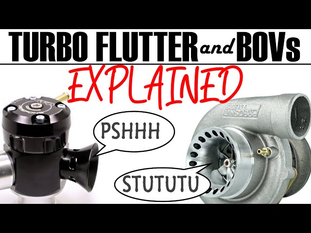 TURBO FLUTTER and BLOW OFF VALVES explained in DETAIL - BOOST SCHOOL #8