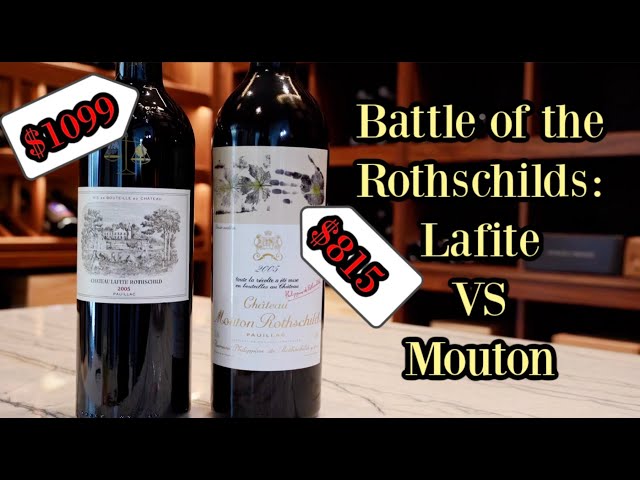 BATTLE OF THE ROTHSCHILDS: LAFITE VS MOUTON (+ an inside look into the Mouton winery!)