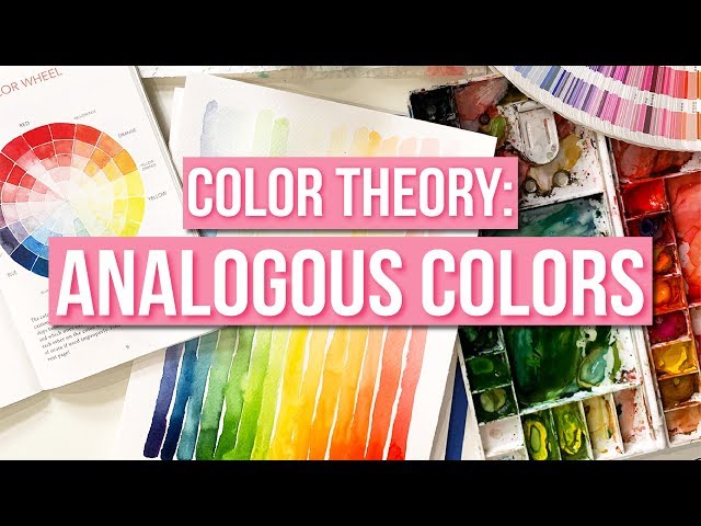 Watercolor Techniques | Color Theory Series | Painting With Analogous Colors (FREE E-Book Download!)