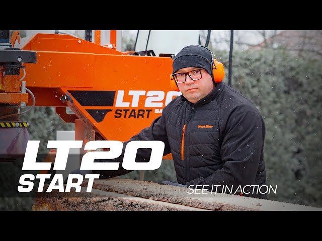 Wood-Mizer LT20START See it in Action - Affordable Sawmill with Full Hydraulics | Wood-Mizer Europe