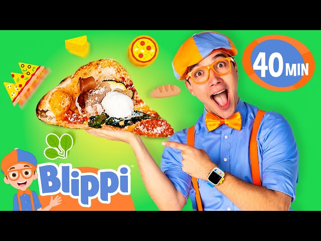 How to Make Pizza with Blippi! Educational Videos for Kids