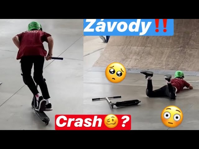 Crash na závodech? / scootercamp závody
