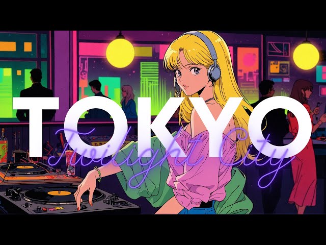 “Midnight Night in Tokyo: LOFI Beats to Soothe Your Soul"🎧 Japanese 90's city pop culture anime.