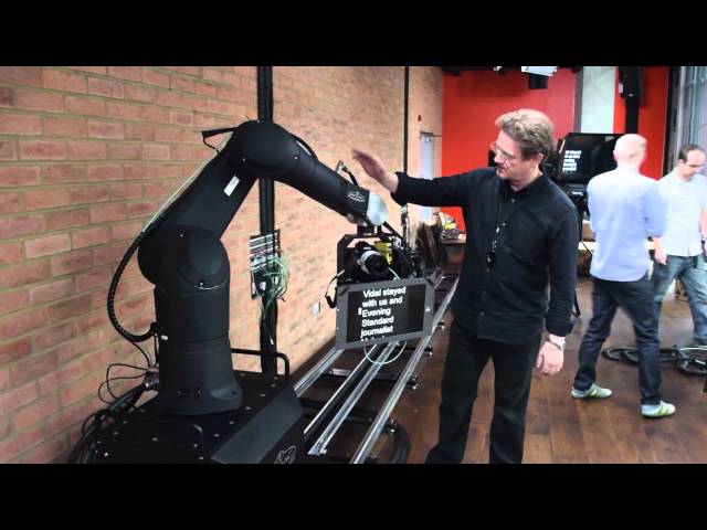 MRMC - London Live TV Studiobot and AFC-100 Robotics