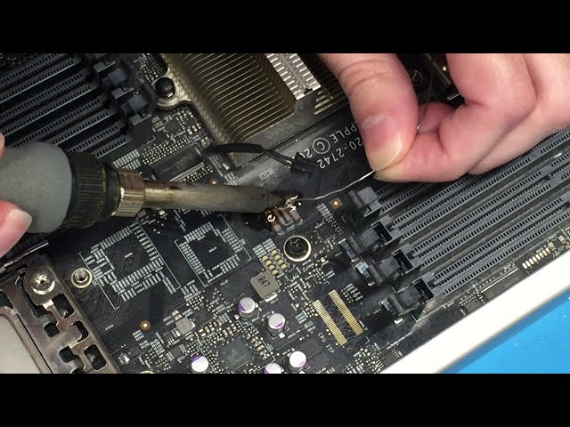 Mac Pro 5,1 Dual-CPU Tray Repair