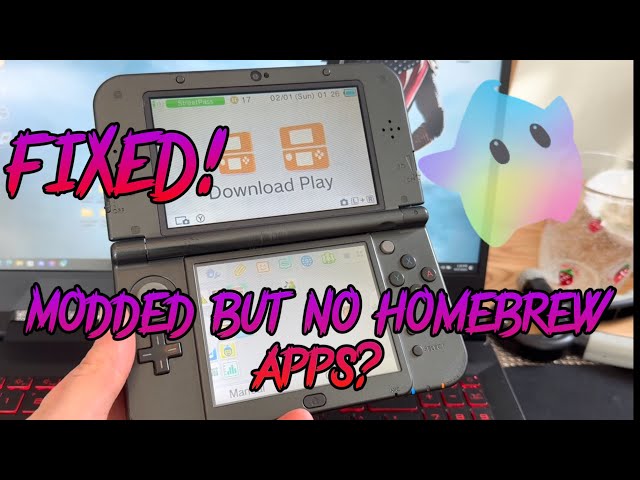 Modded 3DS but no homebrew apps fix