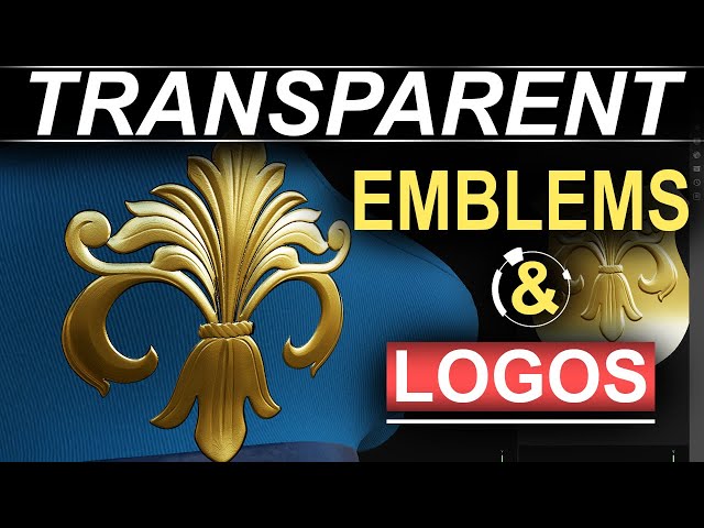 Substance-Painter: Transparent Emblems & Logos (FAST!)