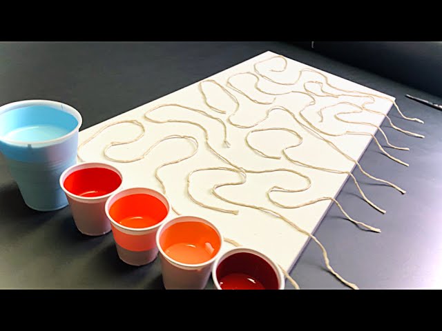 Fluid Art!! 1,2,3,4,5,6,7,8,9 Piece STRING PULL at Once!! GIVEAWAY.. Details in Description!!