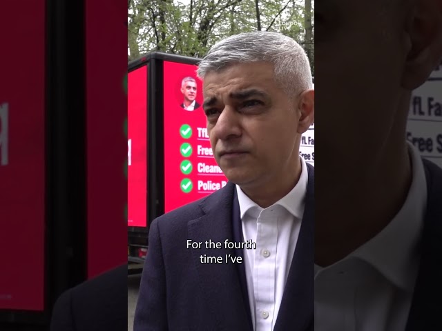 Sadiq Khan sets out stall ahead of Mayoral election
