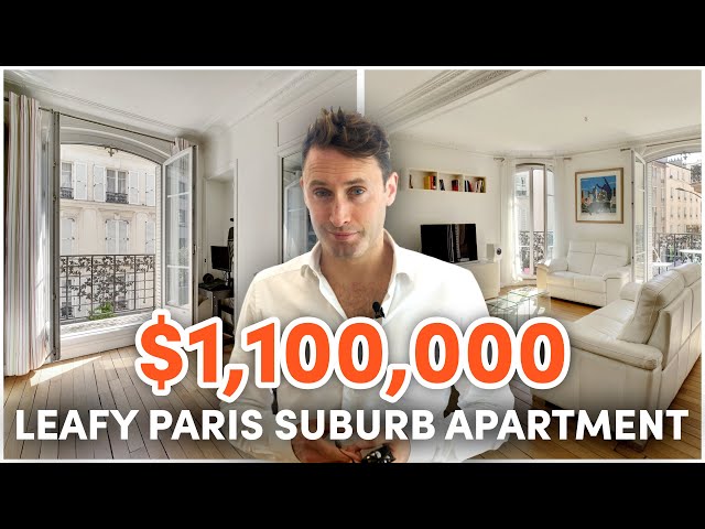 What $1100000 BUYS you in a leafy PARIS suburb? | LUXURY PROPERTY TOUR