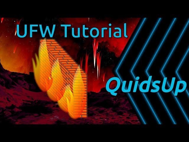 How To Setup Uncomplicated Firewall (UFW) via Terminal