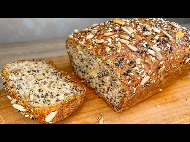 Quick oatmeal breakfast bread! no flour, no sugar, no oil, no gluten