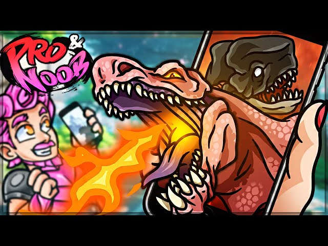 THIS IS GETTING HARD - Pro and Noob VS Monster Hunter Now! (Anjanath Attack)