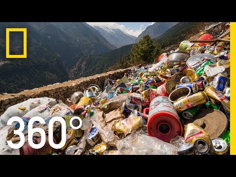 Clearing Everest's Trash - 360 | National Geographic