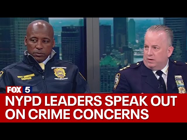 NYPD leaders speak out on crime concerns in NYC