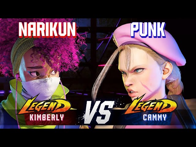 SF6 ▰ NARIKUN (Kimberly) vs PUNK (Cammy) ▰ High Level Gameplay